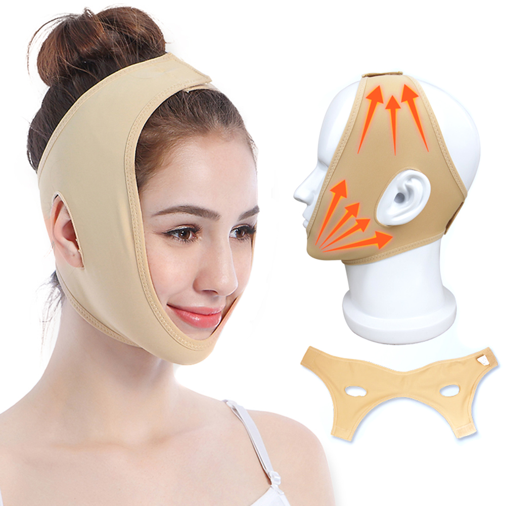 Reduce Double Chin Face Slimming belt V Thin face Mask