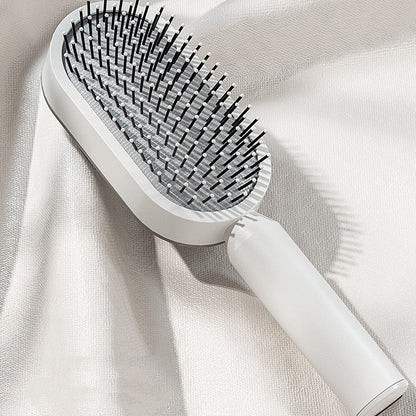 Premium Self-Cleaning Massage Hair Brush for Women