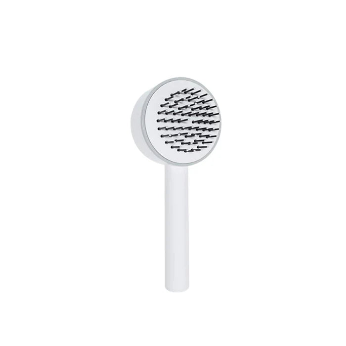 Premium One-Click Anti-Static Self-Cleaning Paddle Hair & Scalp Brush