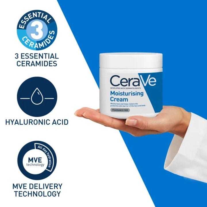 Cerave Moisturizing Cream 85g (small pack)