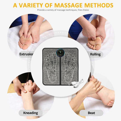 Ems Foot Massager Mat Electric USB Charging Smart Display