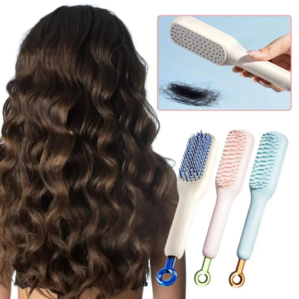 Telescopic Magic Comb Not Stick Hair Brush Portable