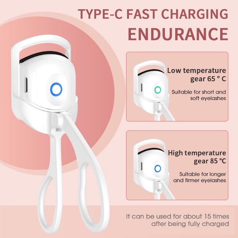 Premium USB Rechargeable Thermal Eyelash Curler