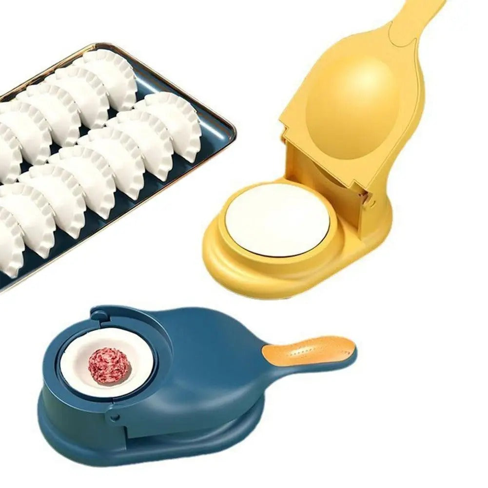 2-in-1 Dumpling & Samosa Maker – Easy Dough Pressing & Folding Tool