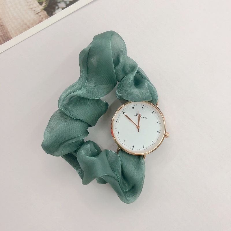 Korean Watch Scrunchie Watch