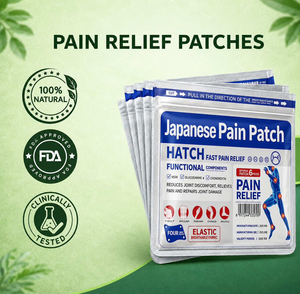 Japanese Pain Relief Patches