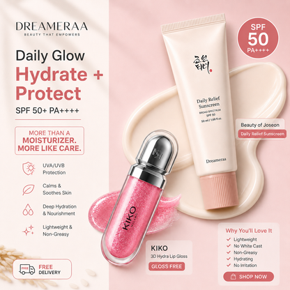 Beauty of Joseon SPF 50+(FREE KIKO Gloss) (100% Original Product with Moneyback Guarantee)