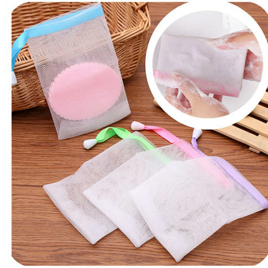 Premium Mesh Soap Saver Pouch Bath ( 7 Pack )