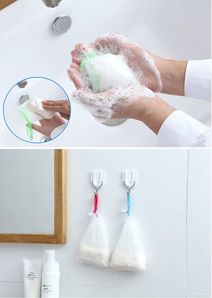 Premium Mesh Soap Saver Pouch Bath ( 7 Pack )