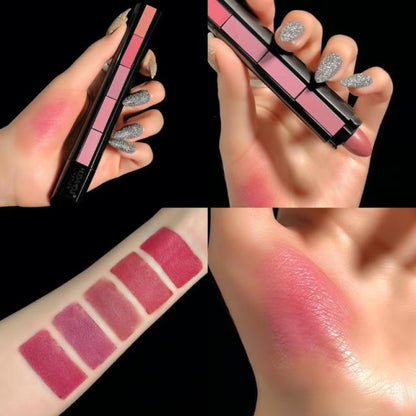 5 in 1 Matte Lipstick - Pack of 2