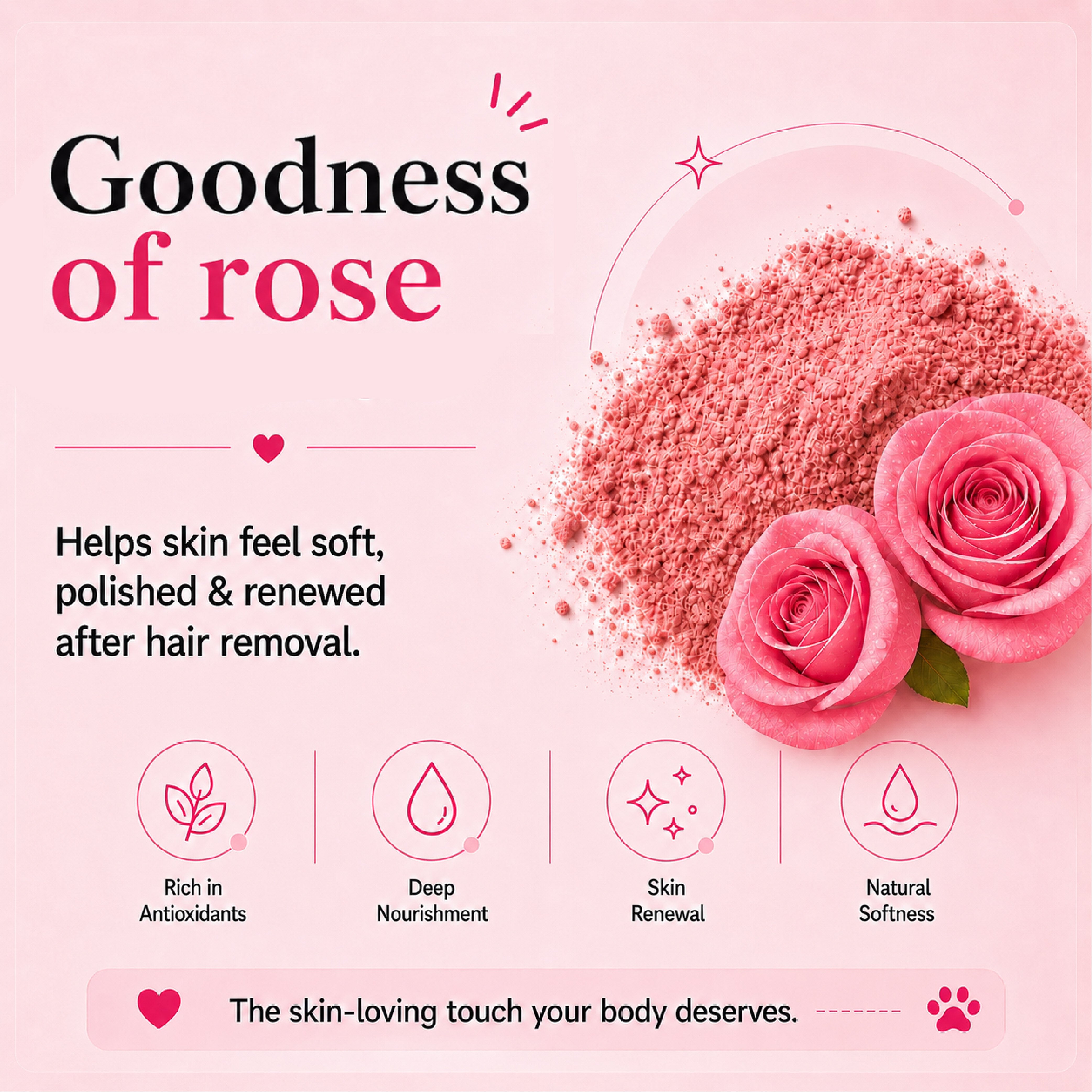 Meow Body Hair Removal Wax Powder Mask