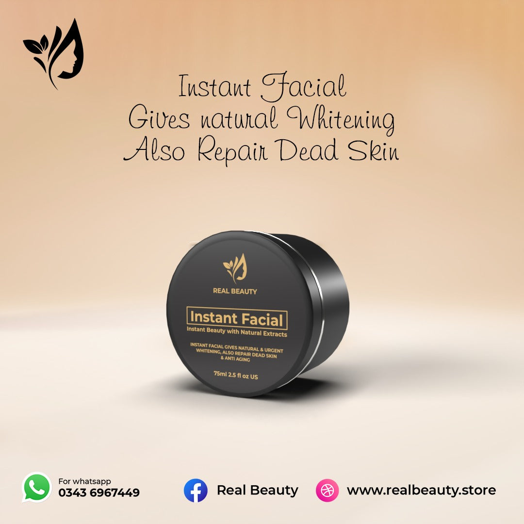 Instant facial Cream