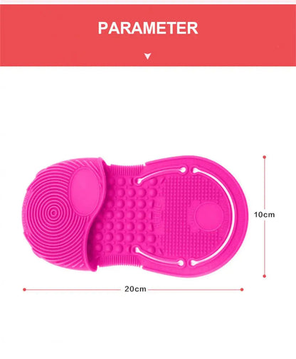 Premium Silicone Makeup Cosmetic Brush Cleaning Pad