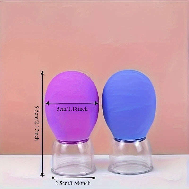 ✨ Facial Silicone Cupping Massage Set
