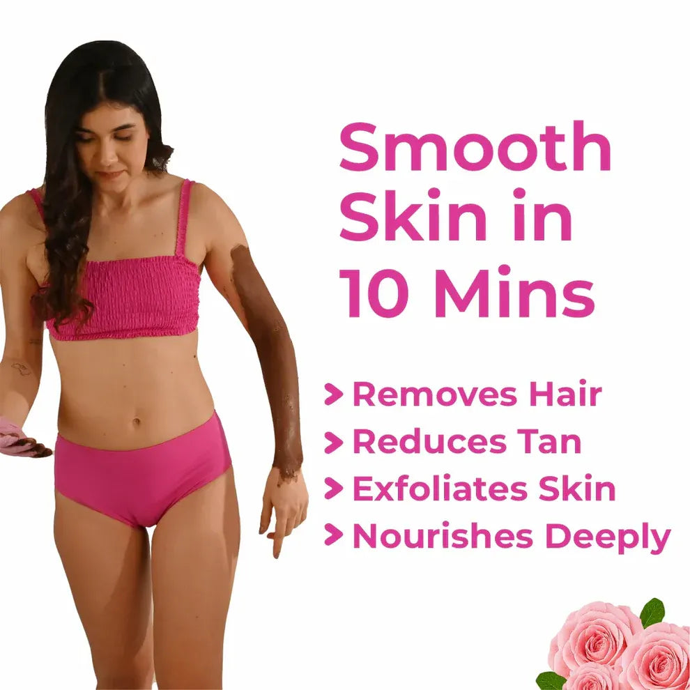 Meow Body Hair Removal Wax Powder Mask