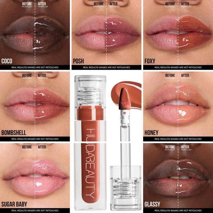 Huda Beauty Faux Filler Extra Shine Lip Gloss