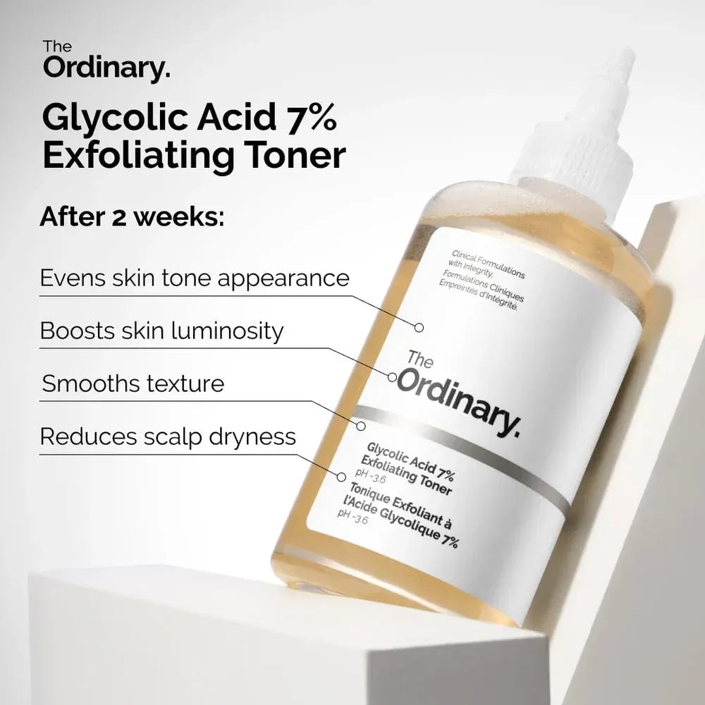 The Ordinary Glycolic Acid 7% Exfoliating Toner (100ml)