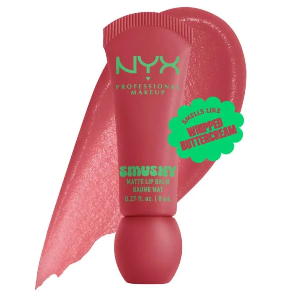 NYX Smushy Matte Lip Balm — Soft Matte, Cloud-Like Comfort
