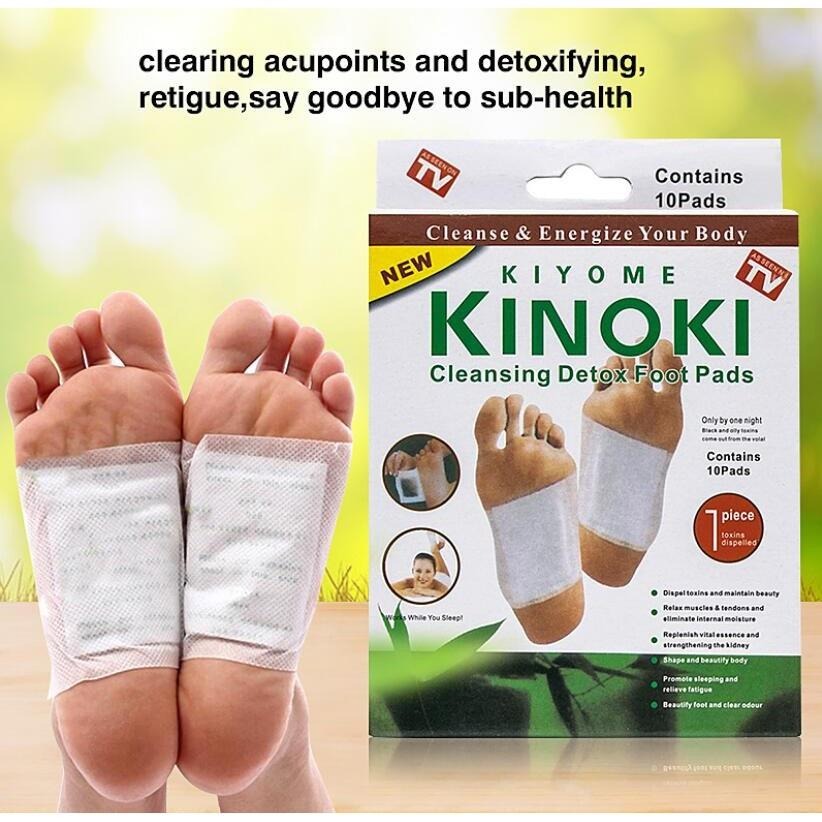 Kinoki Detox Foot Pads – Overnight Natural Cleanse & Relaxation