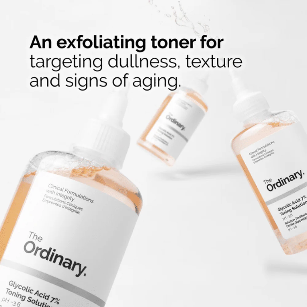 The Ordinary Glycolic Acid 7% Exfoliating Toner (100ml)