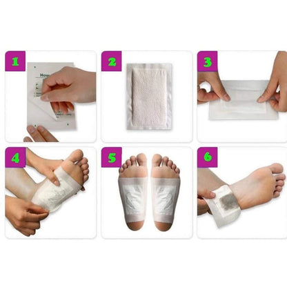 Kinoki Detox Foot Pads – Overnight Natural Cleanse & Relaxation