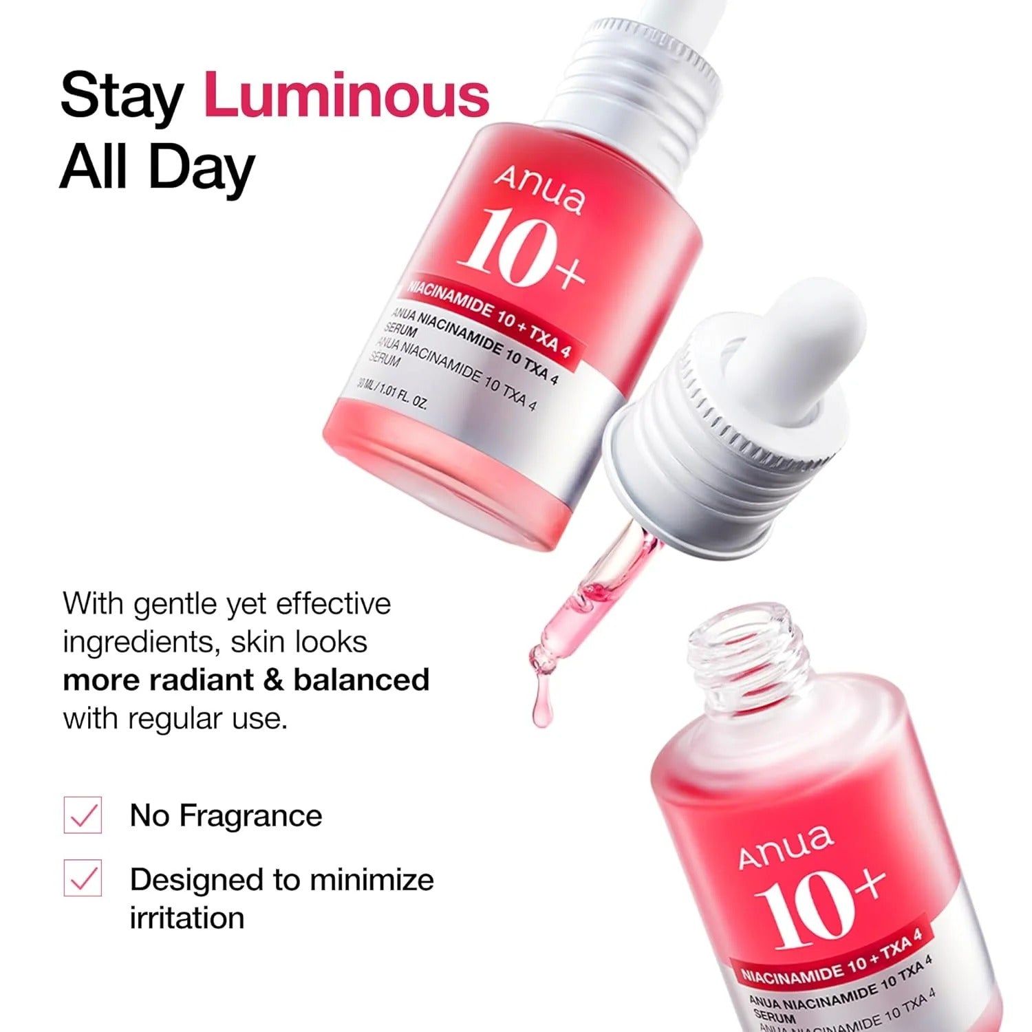 Anua Niacinamide 10% + TXA 4% Serum (30mL)