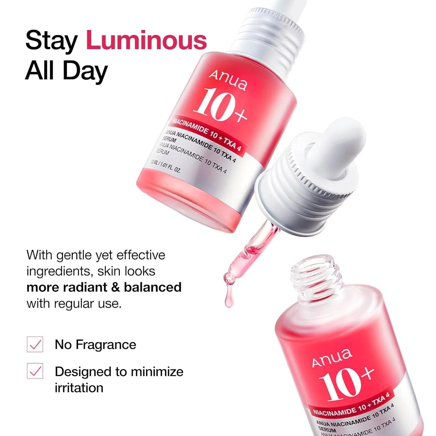 Anua Niacinamide 10% + TXA 4% Serum (30mL)