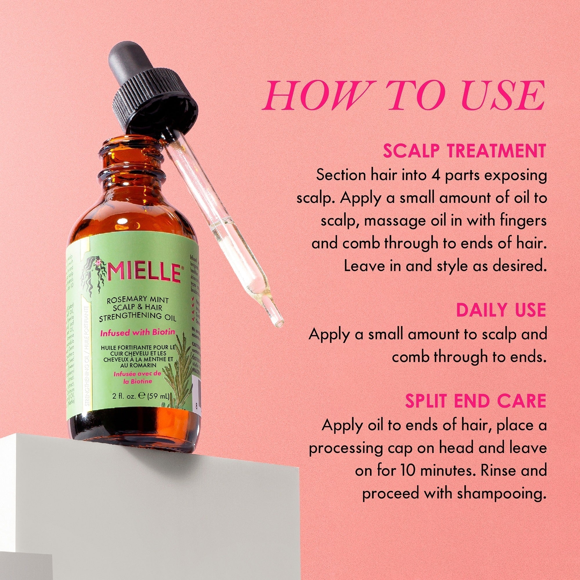Rosemary & Biotin Infused Scalp Therapy Oil – The Secret to Strong, Healthy Hair