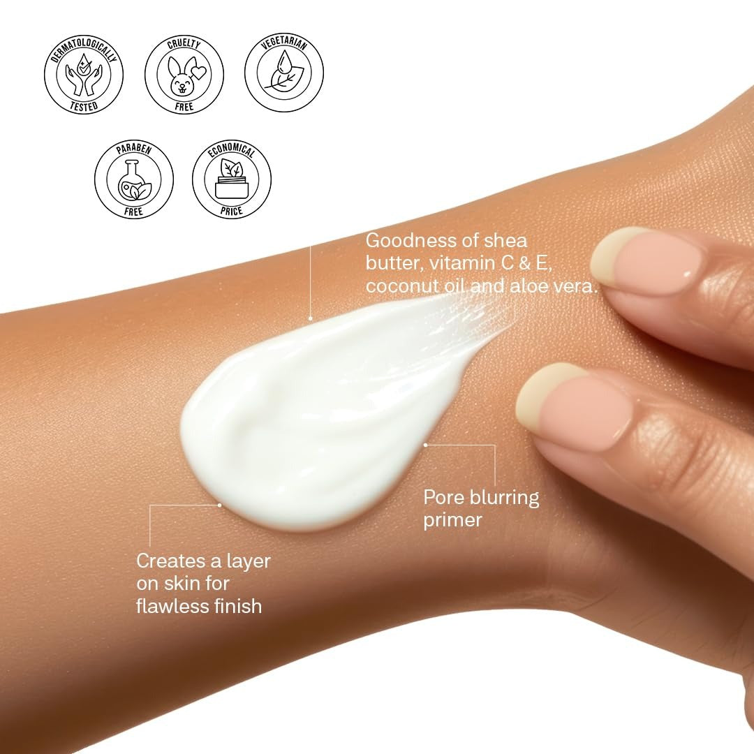 Flicka Silk touch Milk-Cream Moisturiser and Primer 60g (Original)