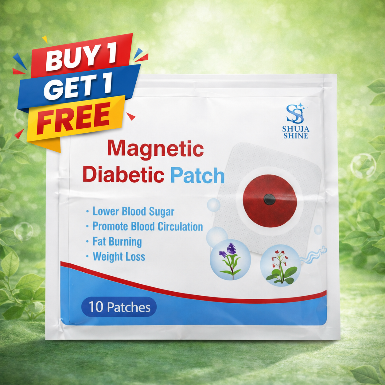 Magnetic GlucoPatch™ | Natural Blood Sugar Support Patches
