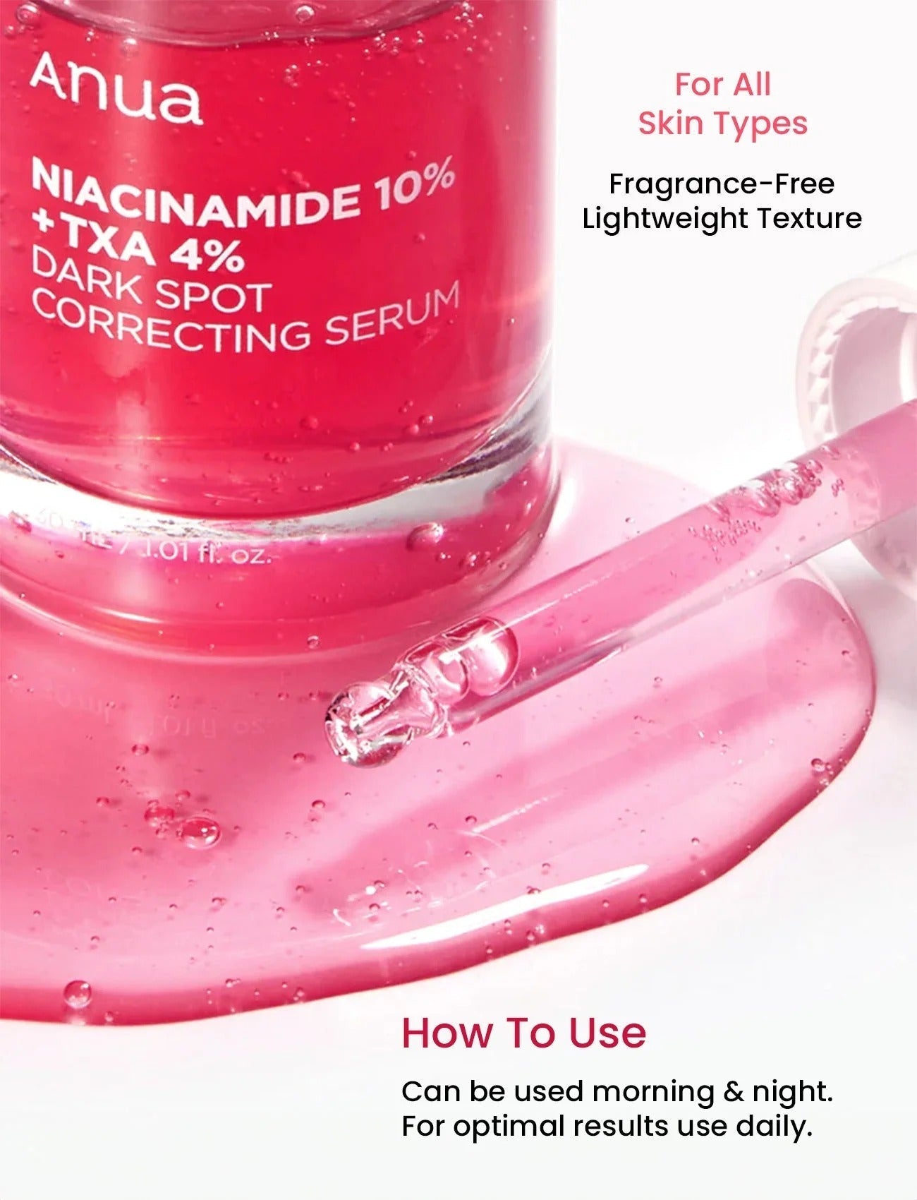 Anua Niacinamide 10% + TXA 4% Serum (30mL)