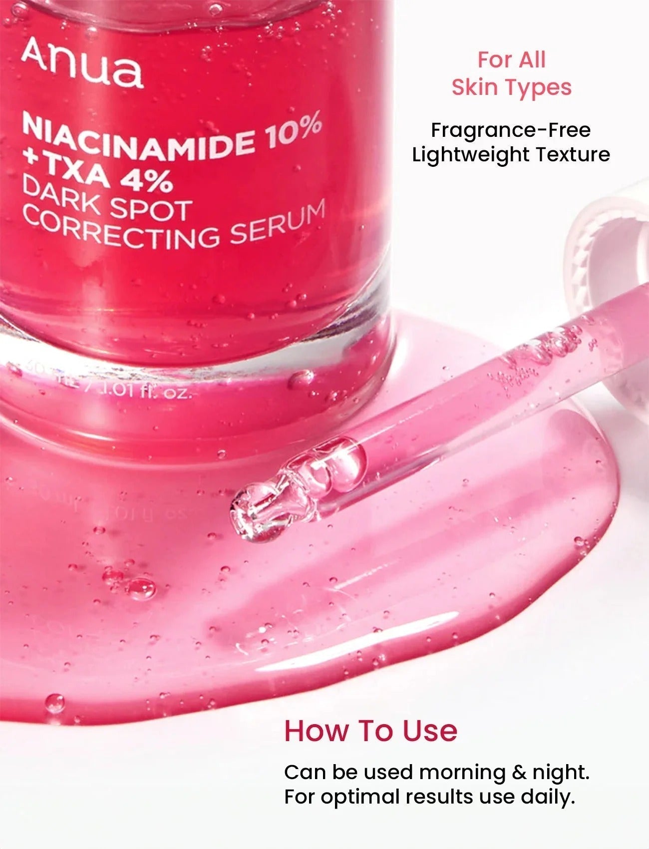 Anua Niacinamide 10% + TXA 4% Serum (30mL)