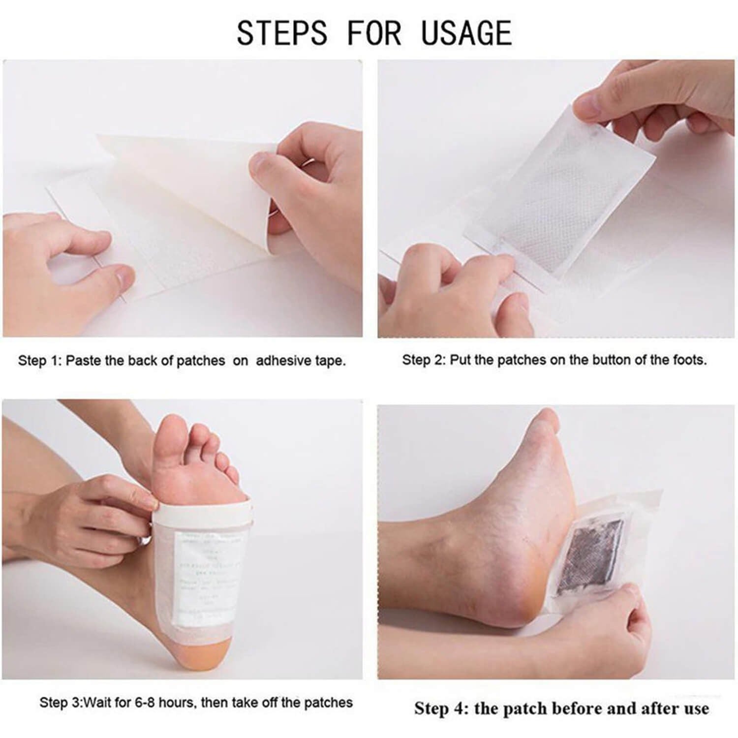 Kinoki Detox Foot Pads – Overnight Natural Cleanse & Relaxation