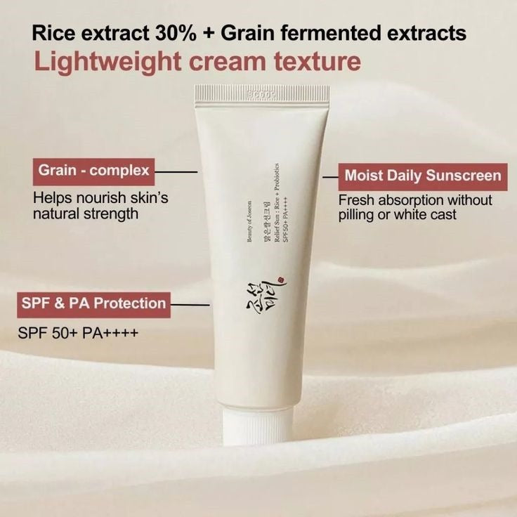 Beauty of Joseon SPF 50+(FREE KIKO Gloss) (100% Original Product with Moneyback Guarantee)