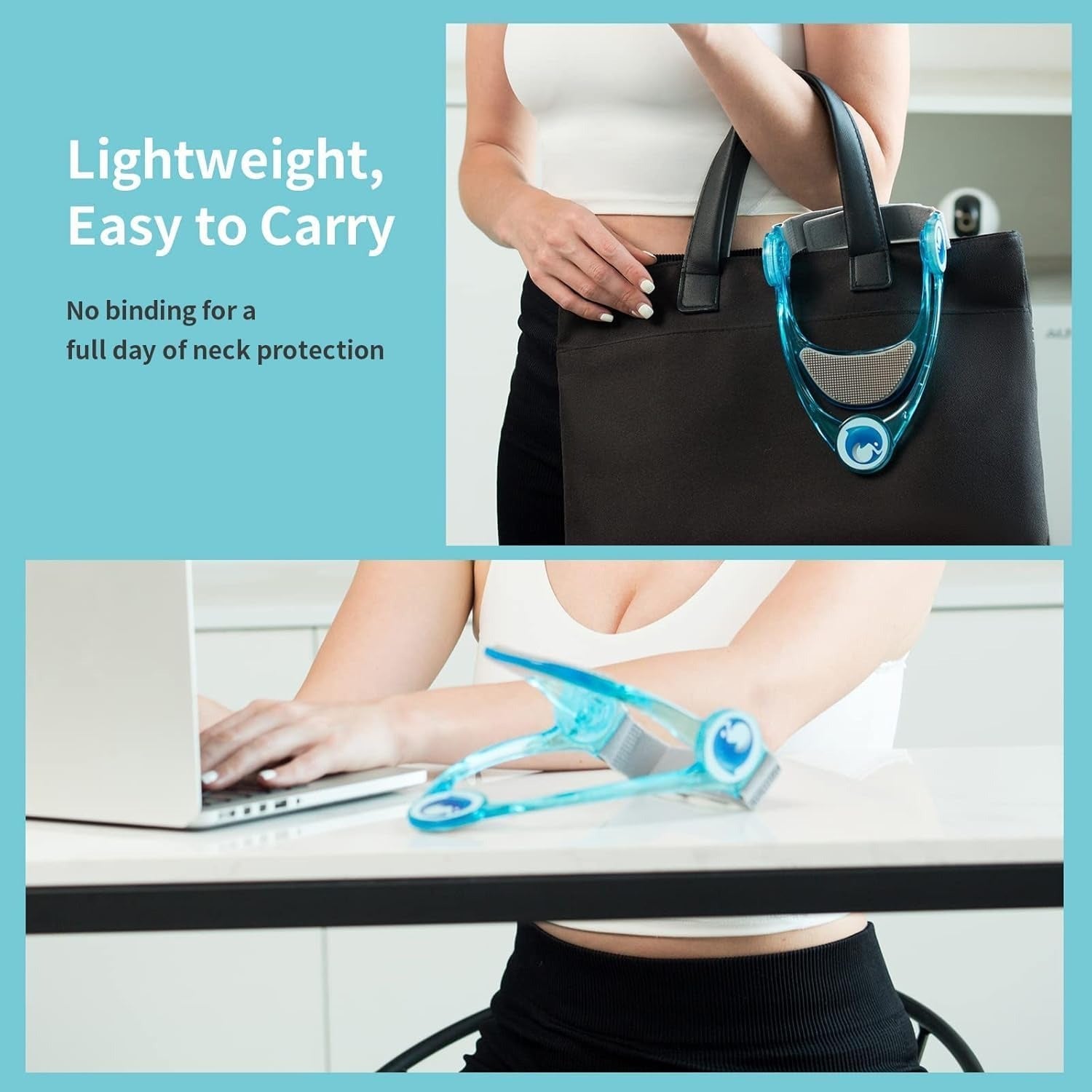 Adjustable Office Worker Neck Support Collar Cervical Brace Comfort and Stability for Children's Men, & Women