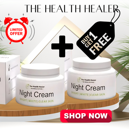 The Health Healer NIGHT CREAM Deal BUY 1  FREE 1