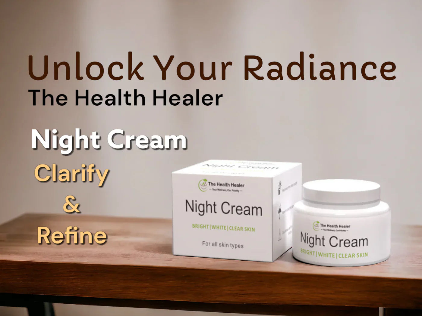 The Health Healer NIGHT CREAM Deal BUY 1  FREE 1